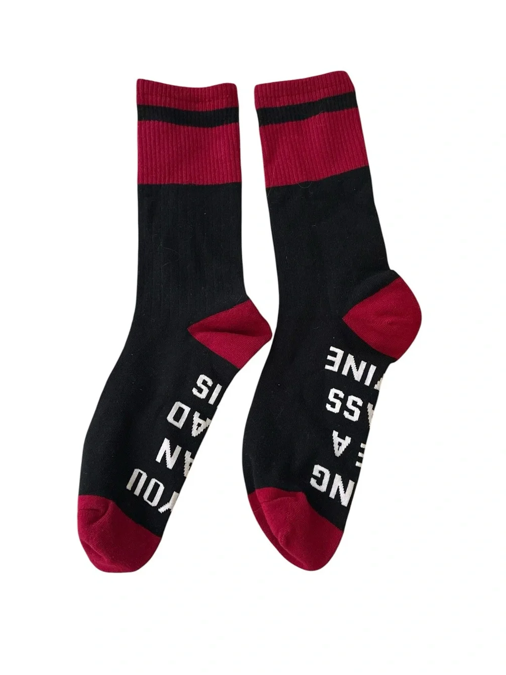 NWOT Printed Red Wine statement graphic socks women’s all size